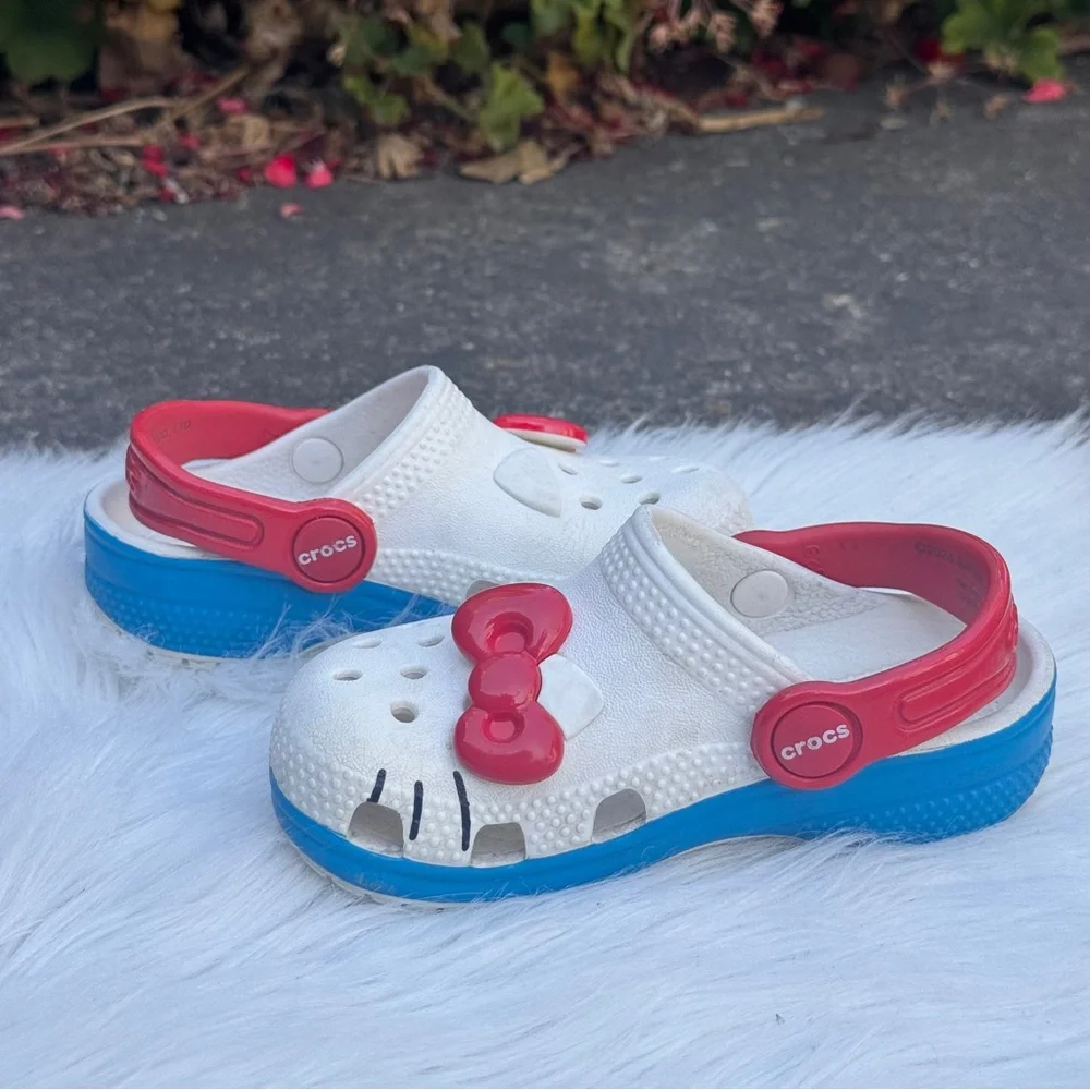 Toddler Hello Kitty Crocs